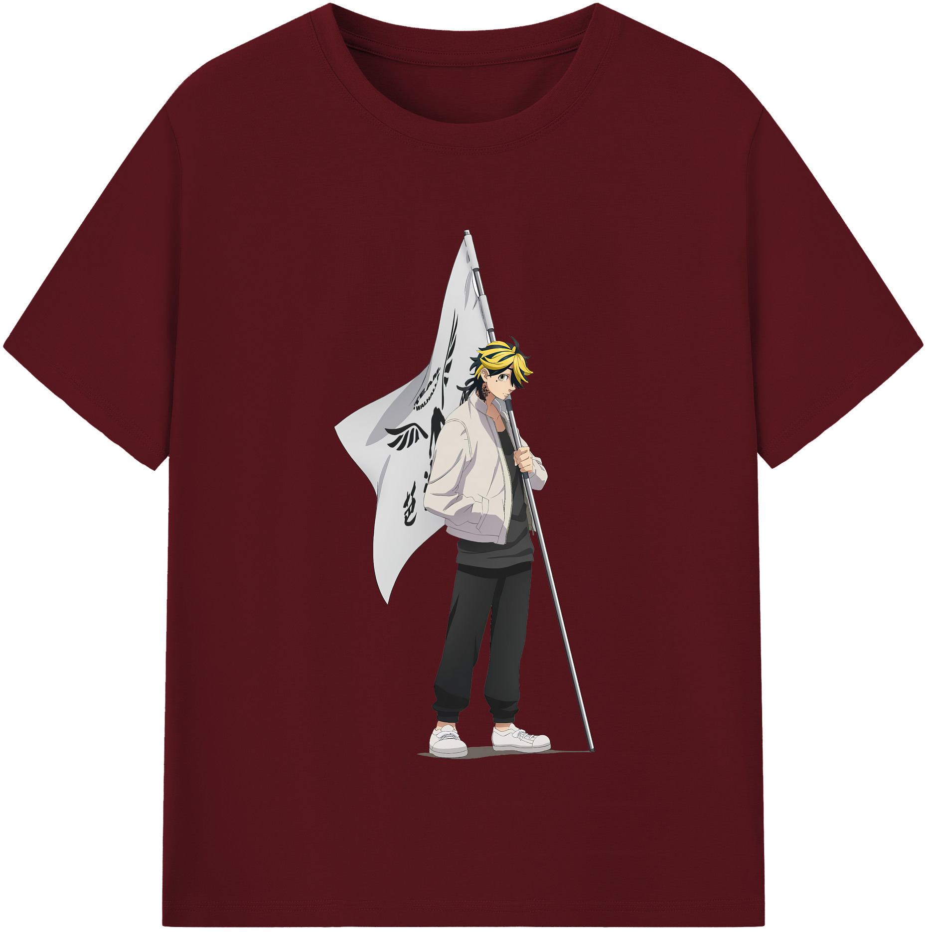 （画像用） 東京リベンジャーズ Tokyo Revengers 綿100％半袖Tシャツ（フロントプリント）